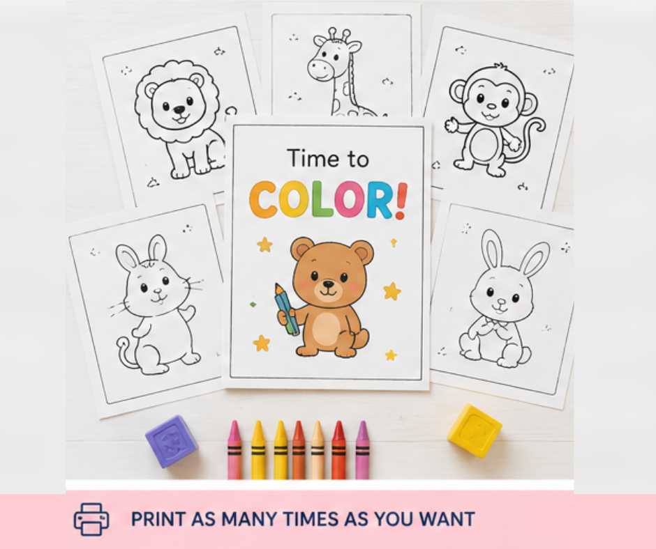 Kids Printable MEGA Bundle — All 50 Packs